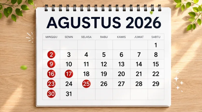 25 Agustus 2026 Libur Sekolah atau Tidak? Ini Penjelasannya